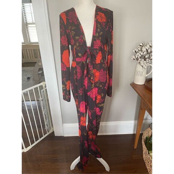 Free People - Flora Printed Catsuit size S - Picture 7 of 9